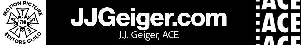 JJ Geiger, ACE – Union 700 Editor